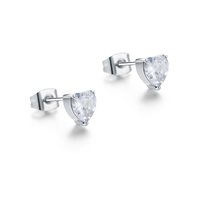 Earrings Brand Woman Attimi in Steel Cristallo 14ER026W - 14ER026W